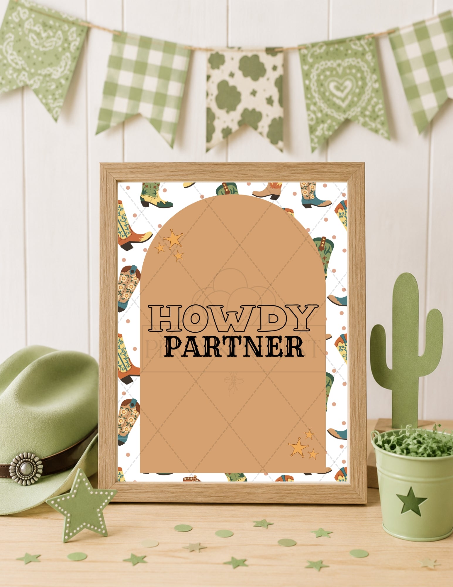 Western Birthday Party Ultimate Bundle | Complete Printable Party Pack