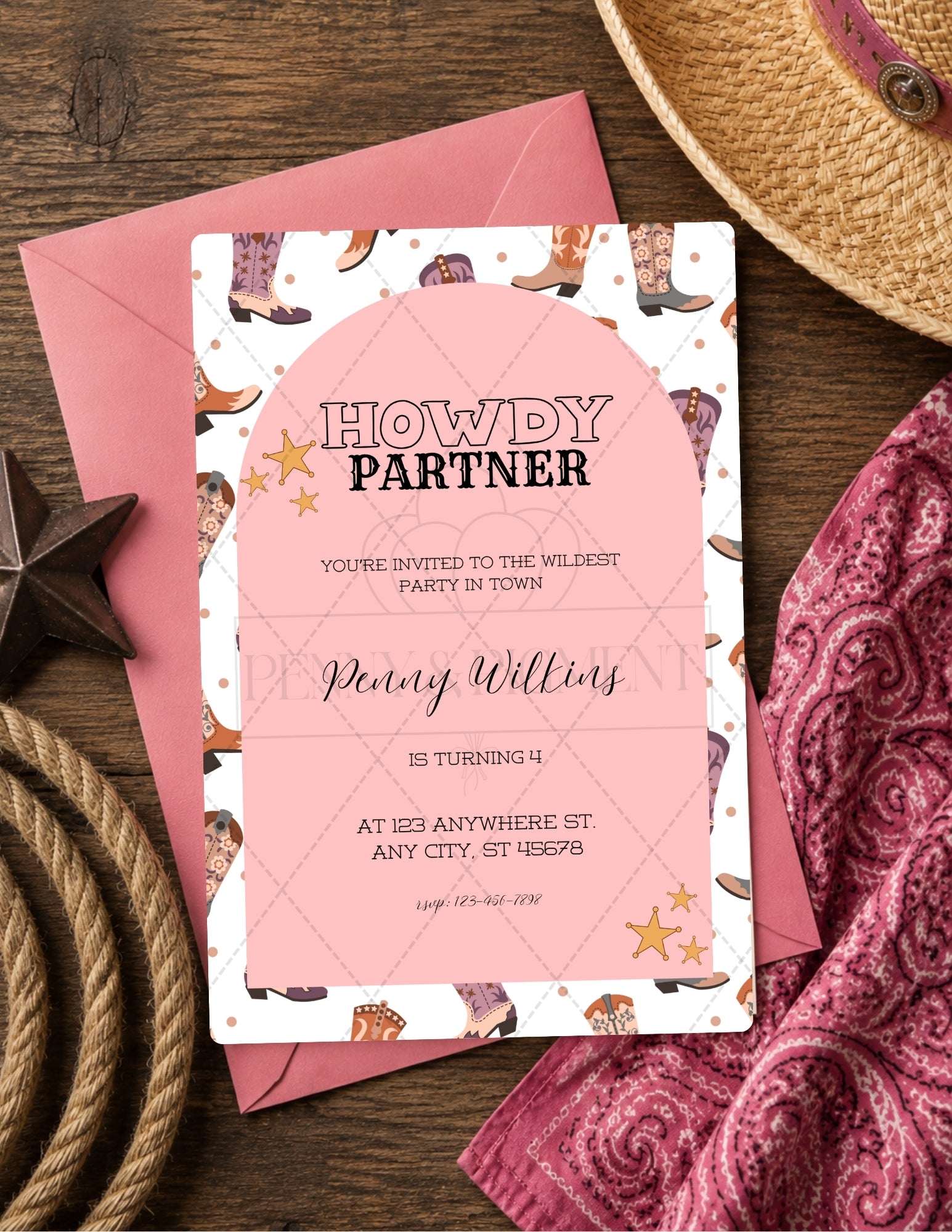 Western Birthday Party Ultimate Bundle | Complete Printable Party Pack