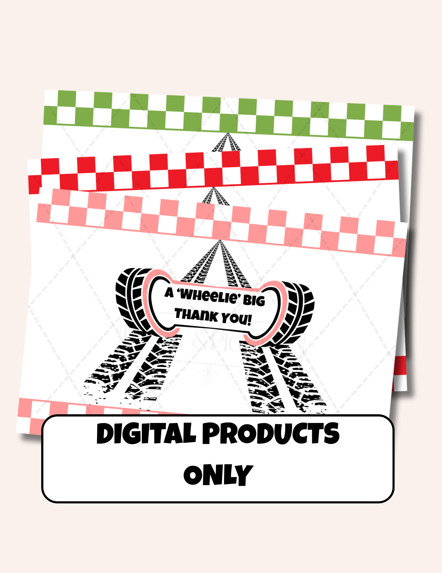 Race Car Birthday Party Basic Bundle | Printable Party Pack