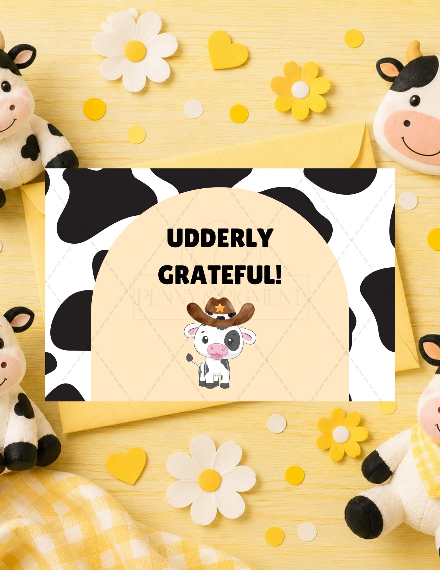 Printable Cow Birthday Party Bundle – Invitation, Games, Banner & More | Instant Download